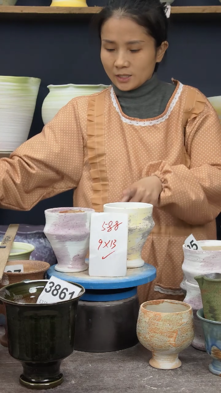 景德镇花盆默认微瑕588