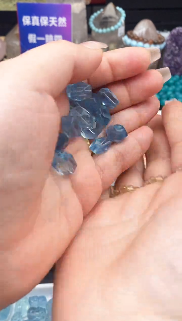 【闪购商品】海蓝宝石颈饰未镶嵌53a多样性发其一/1.25/1个