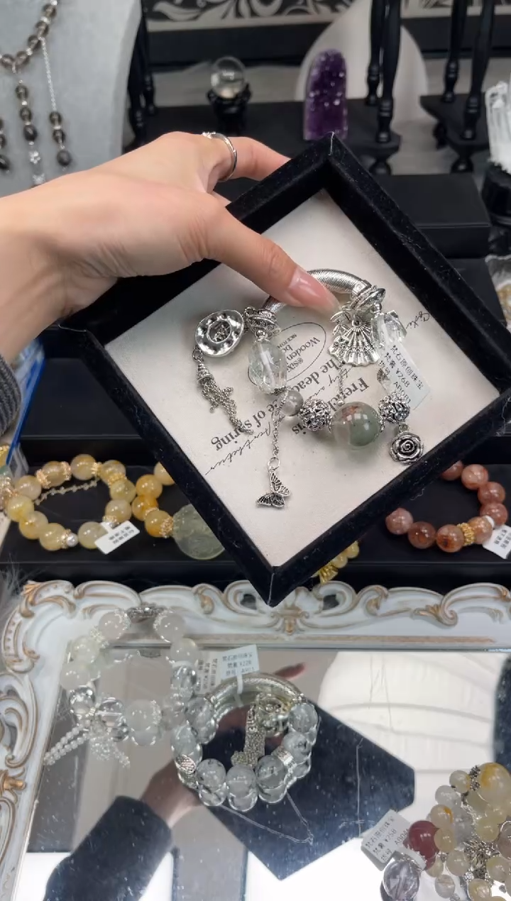 【闪购商品】水晶手链未镶嵌天然水晶 多样性发货