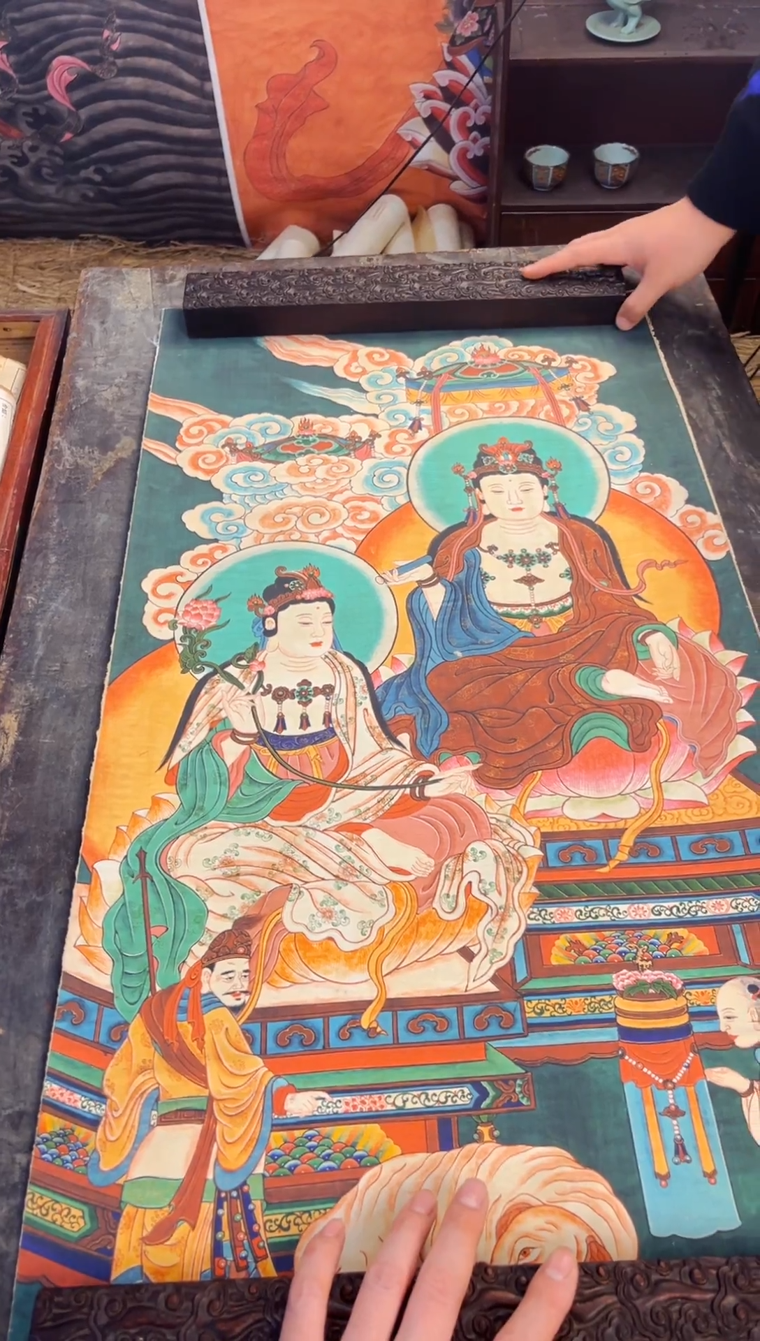 卷轴画大朱画院老六专属AA96