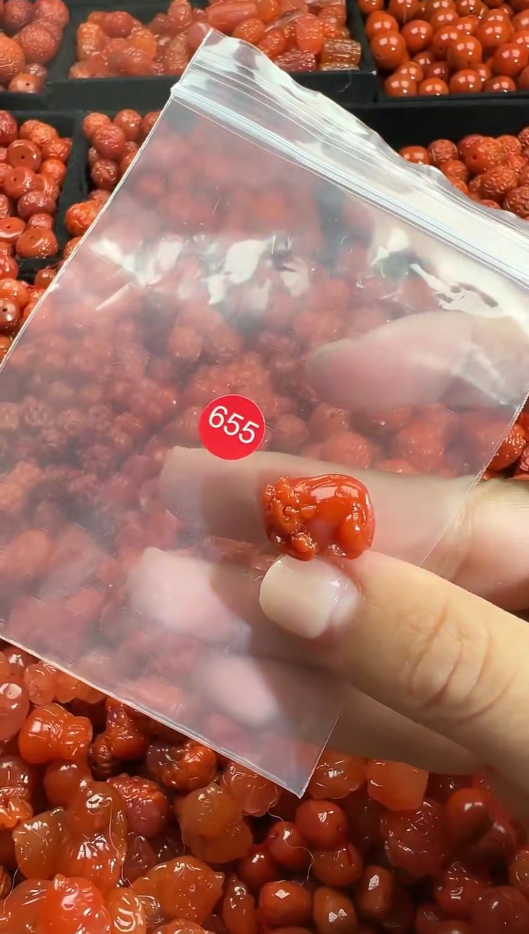 颈饰未镶嵌南红玛瑙1