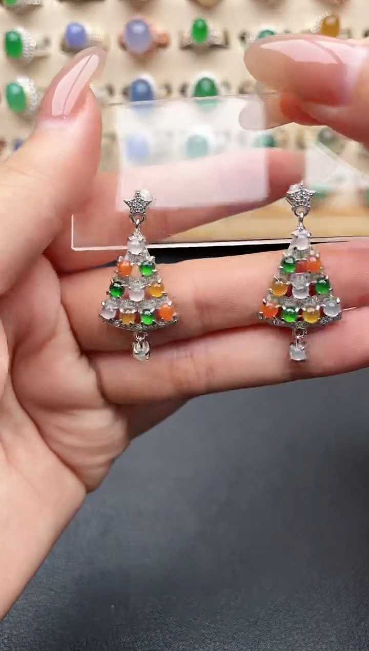 未镶嵌戒指翡翠一物一证一礼盒