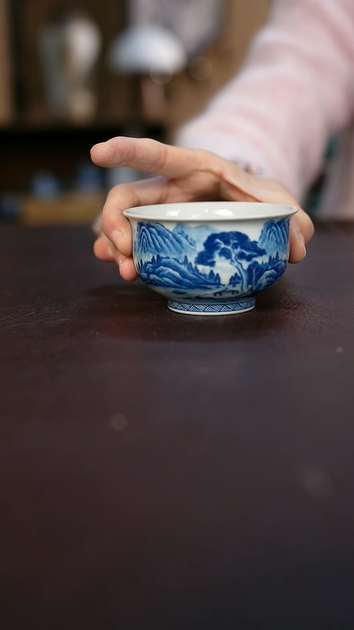 【闪购商品】景德镇陶瓷杯碗柴烧多人