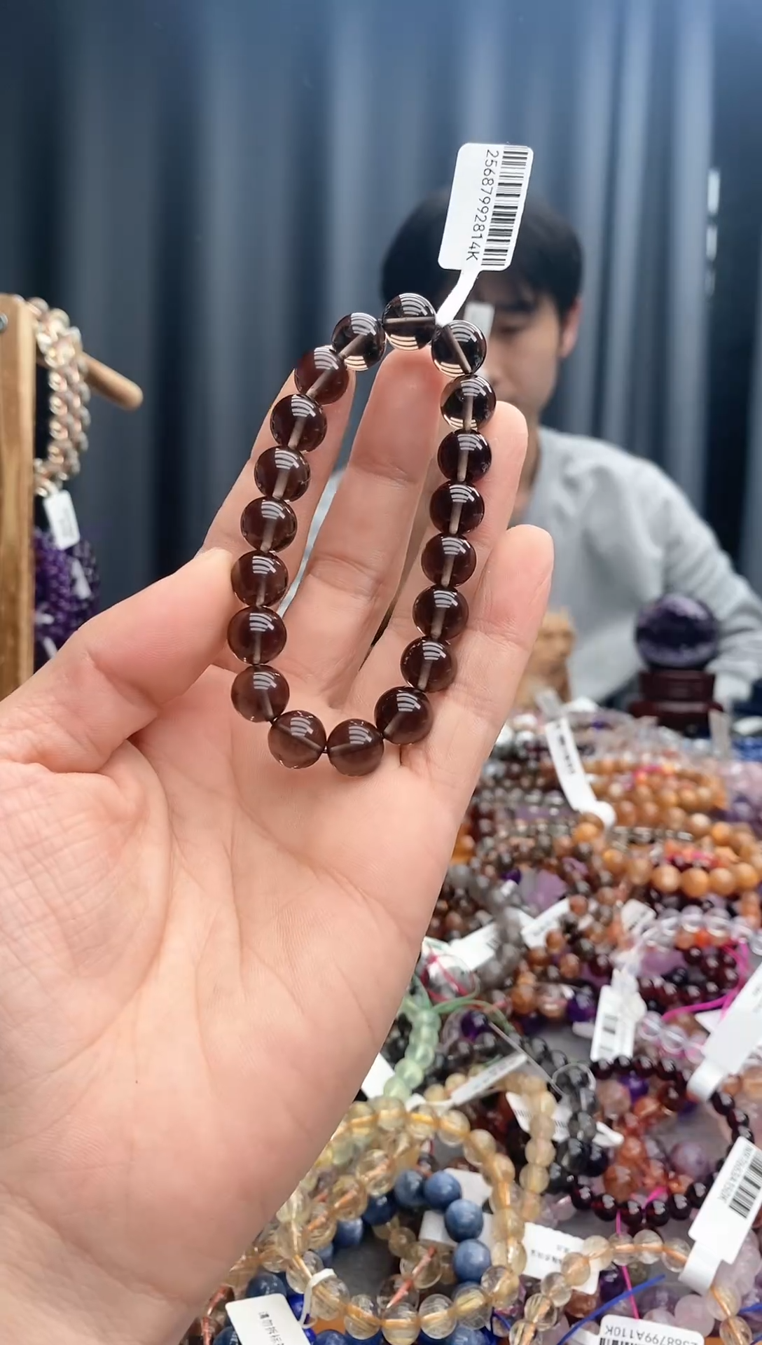 【闪购商品】水晶手链未镶嵌茶晶