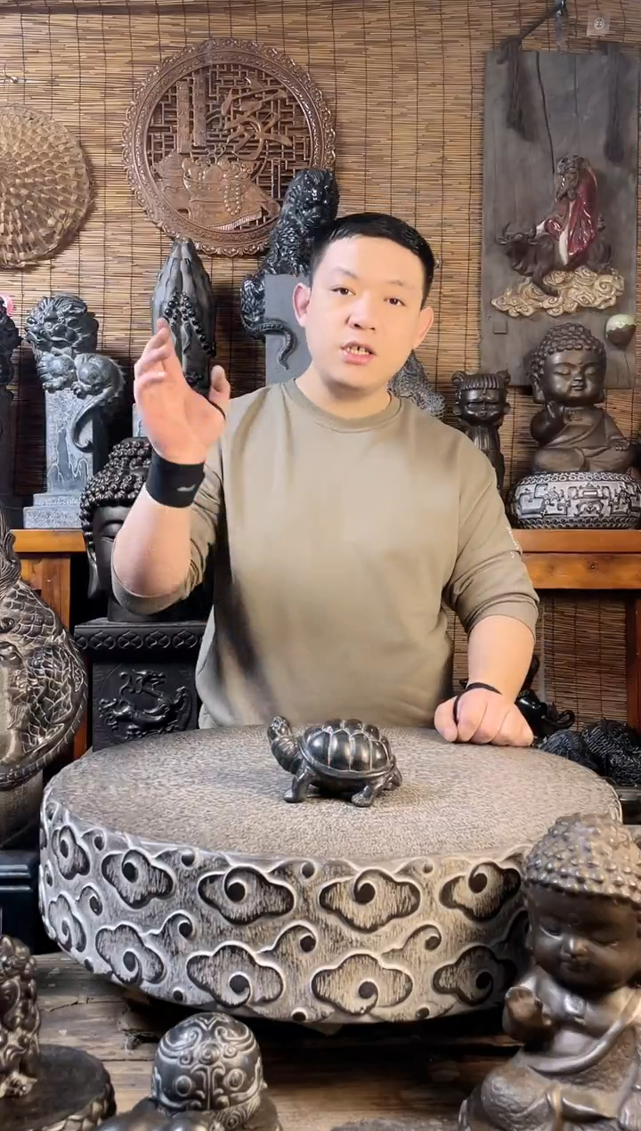 【闪购商品】13乌龟天然青石雕刻