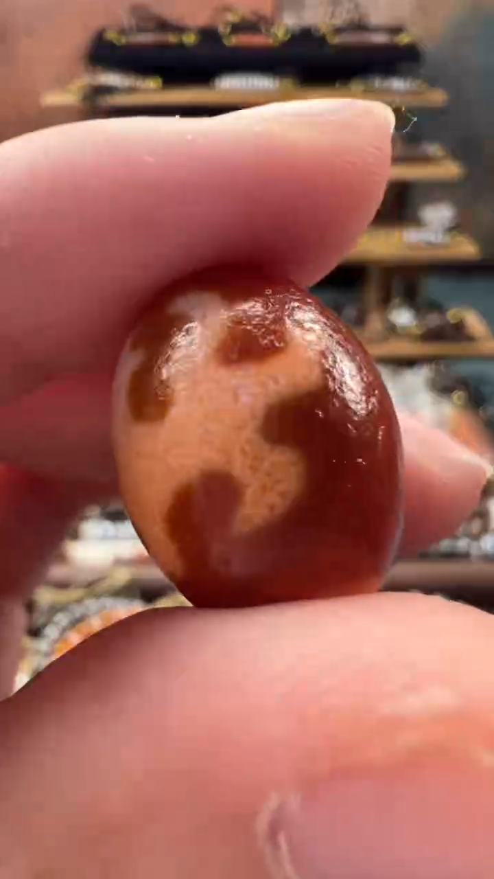 玛瑙/玉髓（覆膜）颈饰未镶嵌21(微瑕随机发货）