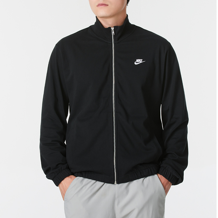 Nike耐克夹克男装2024新款宽松休闲简约外套百搭立领运动服FQ3427