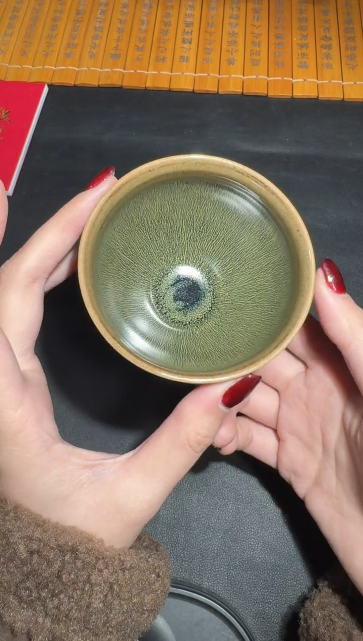 【闪购商品】茶盏建盏故事朱信丛代表作青禾40