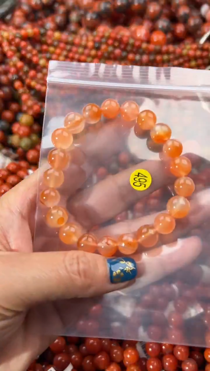 未镶嵌手串南红玛瑙9+