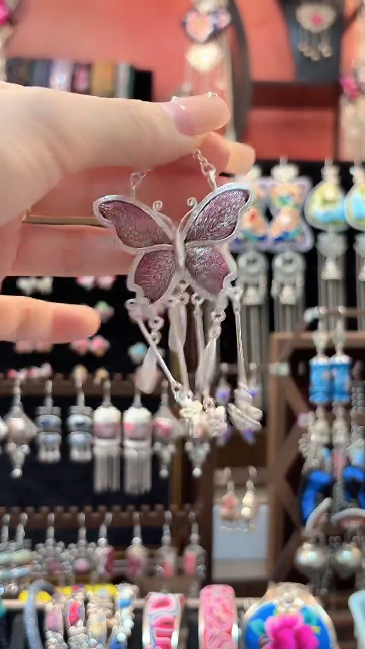 织绣 云织谣民族风精美饰品   158【微瑕不来回】慎拍