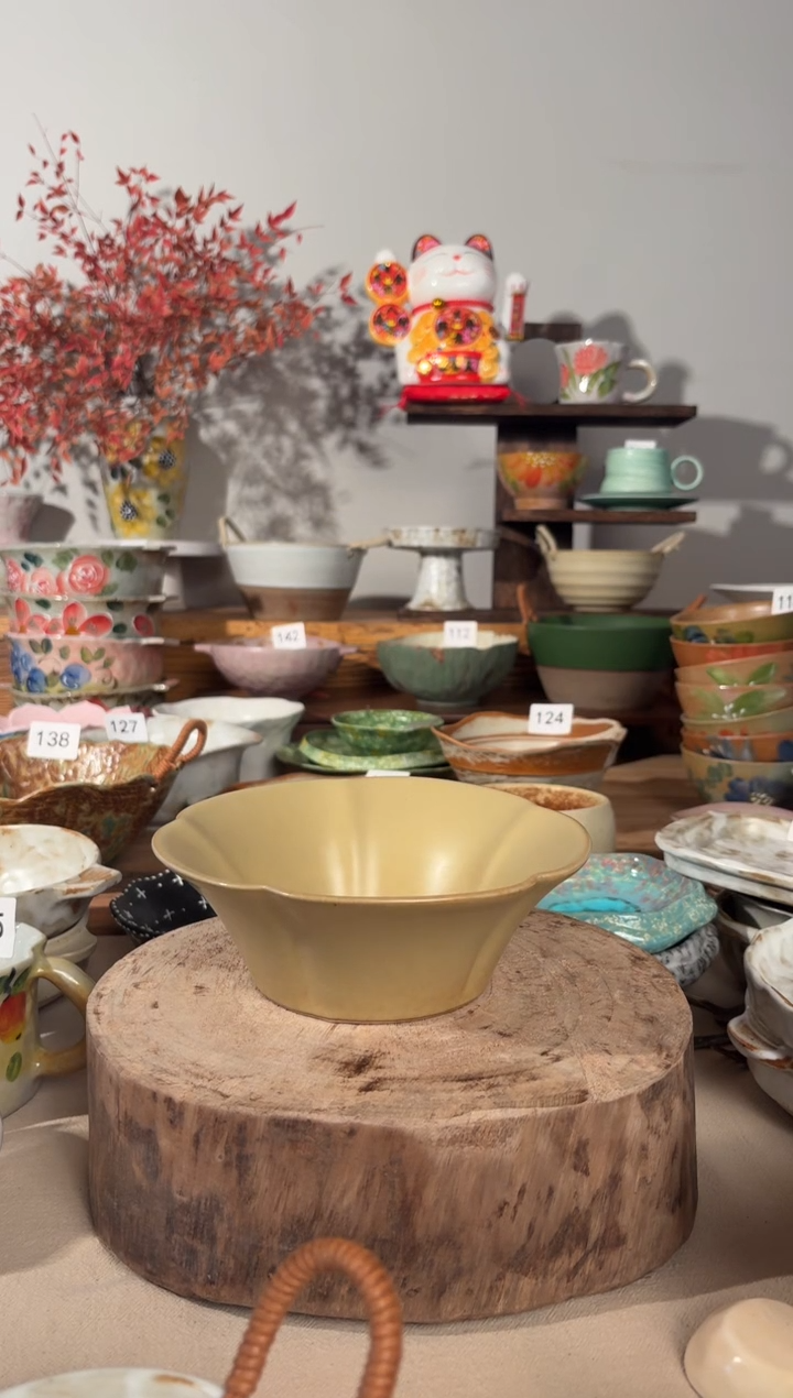 陶瓷08微瑕陶瓷餐具1个装