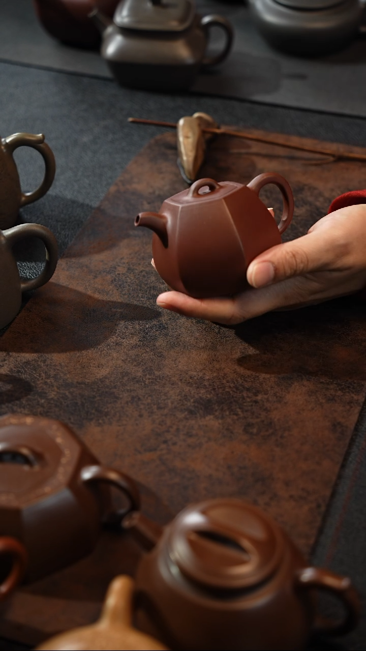 【闪购商品】紫砂茶壶夏强 铜砣