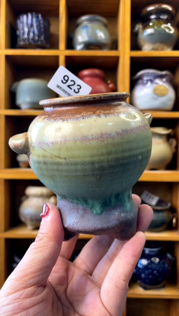 【闪购商品】陶923 内口5【喵喵团圆多肉盆】