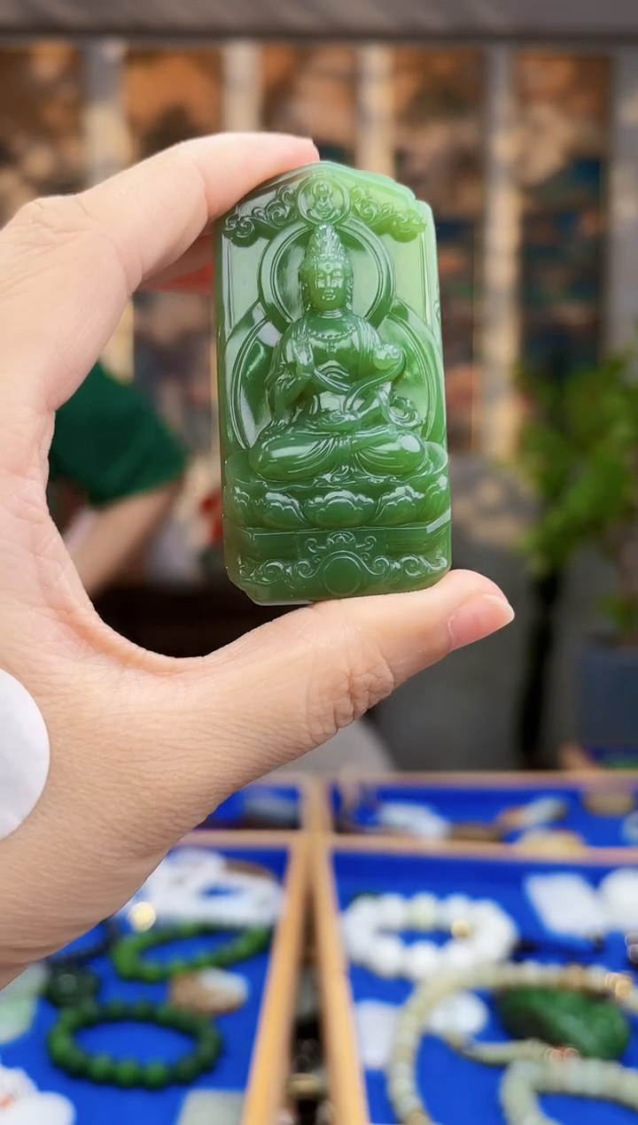 未镶嵌和田玉挂件拍一发一