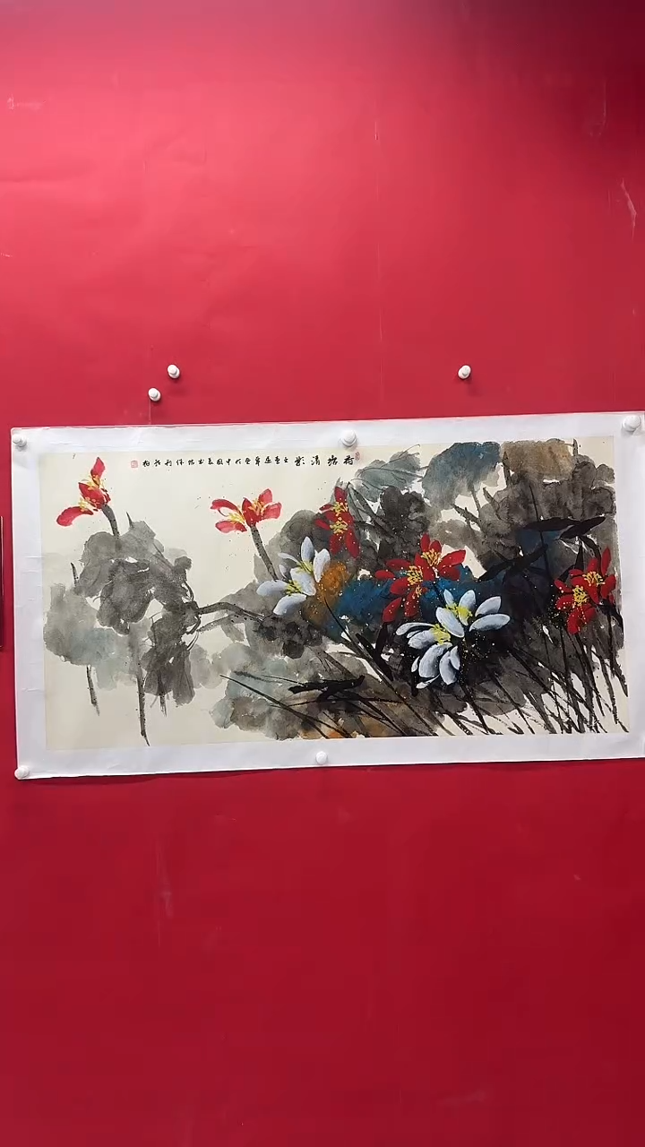 国画作家陆远华纯手绘国画