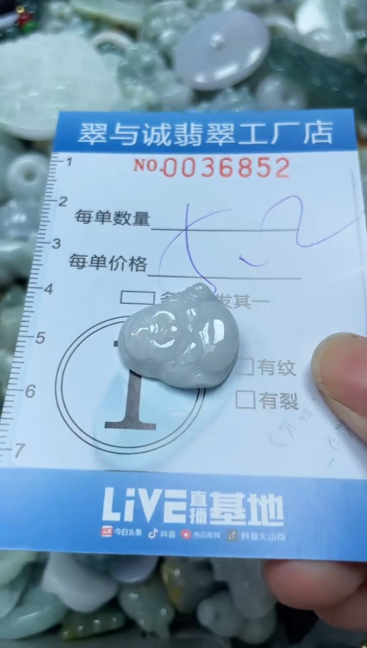 【闪购商品】翡翠颈饰未镶嵌闪购0036852