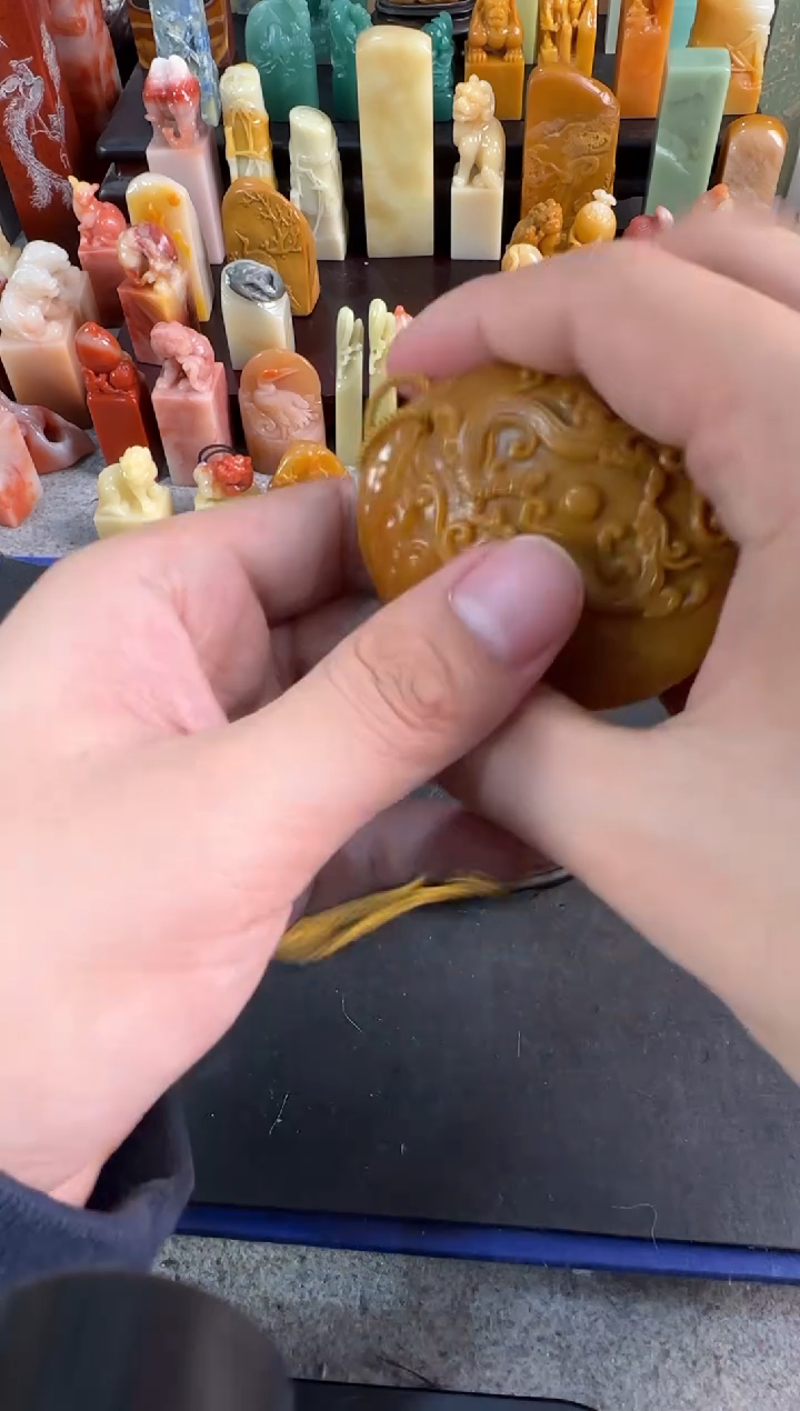 【闪购商品】青田石印石编号编号x2204024