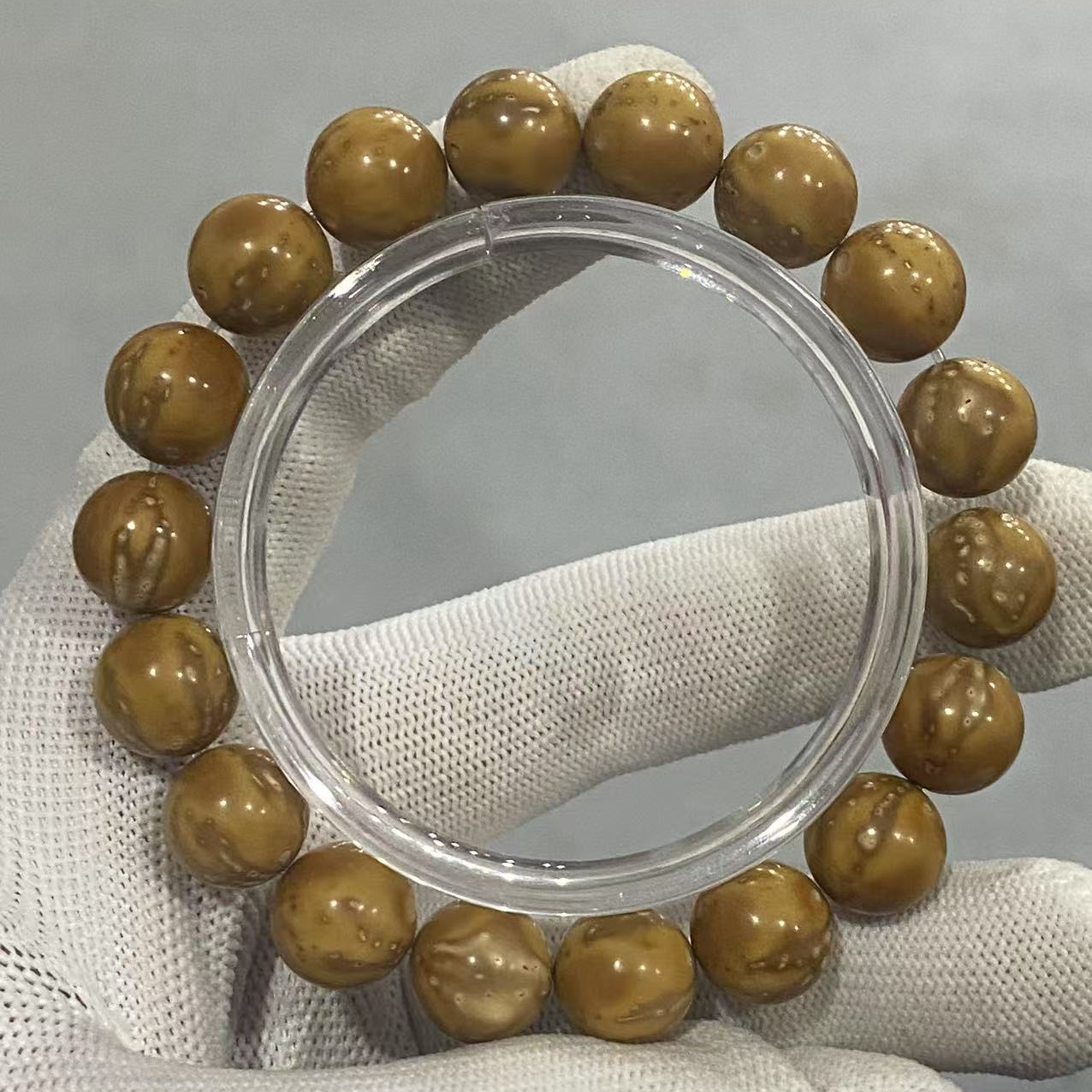 P185 紫金鼠1.2cm左右圆珠手串（尺寸多样性发其一）