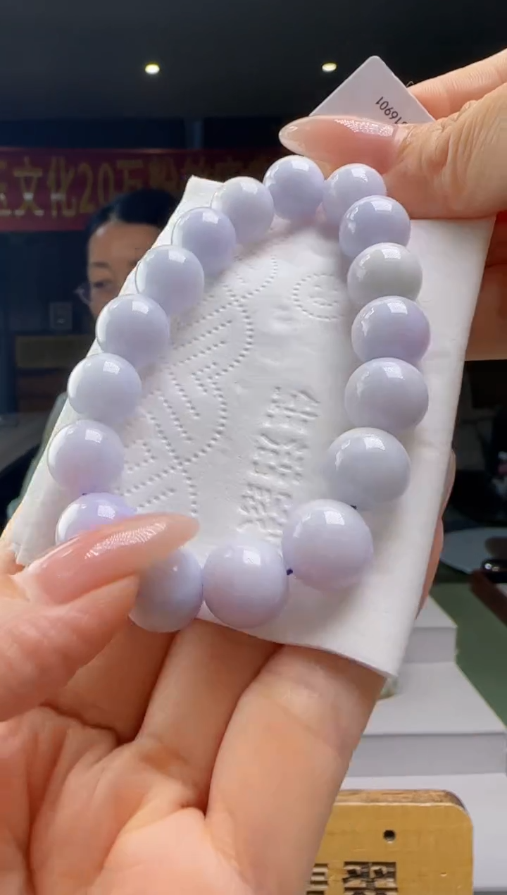 未镶嵌手串翡翠多样性发其一YJ@@60B7J14430