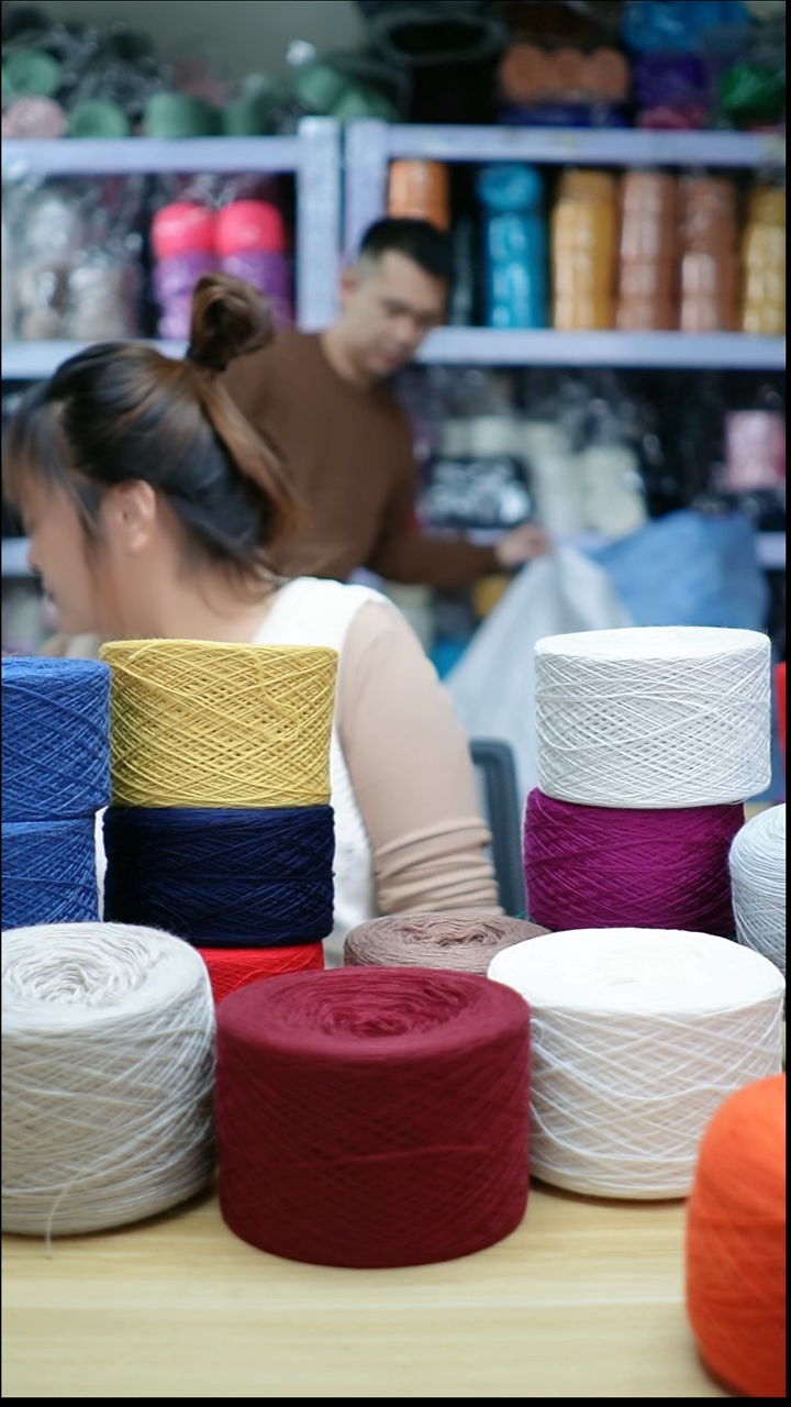 羊绒欢姐手编线A450