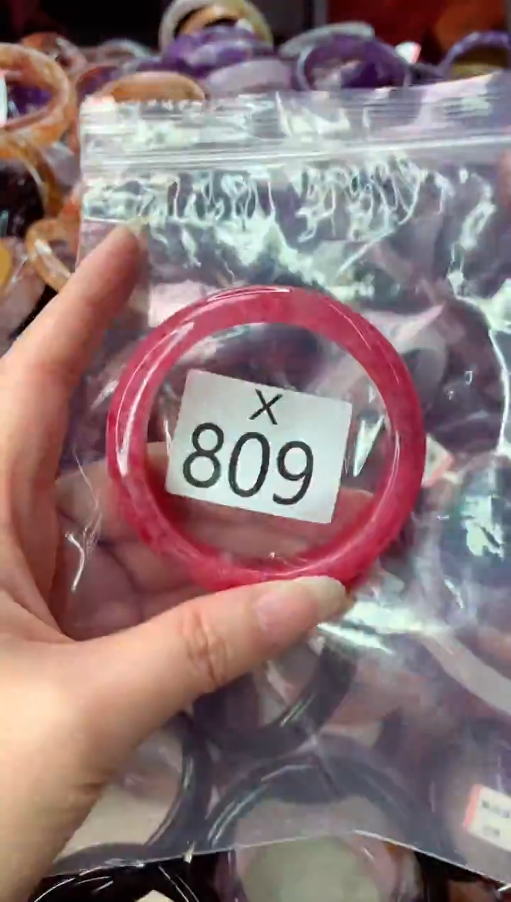 未镶嵌手镯水晶X809-54