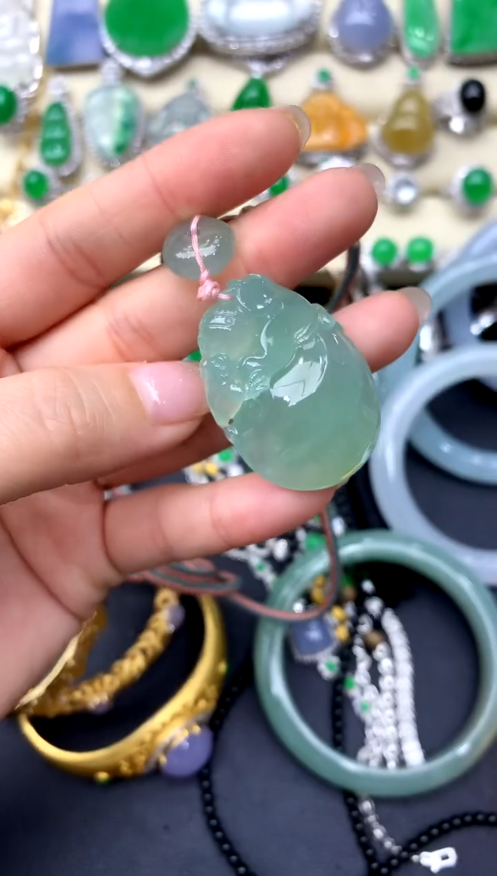 【闪购商品】翡翠颈饰未镶嵌240-中国好珍宝