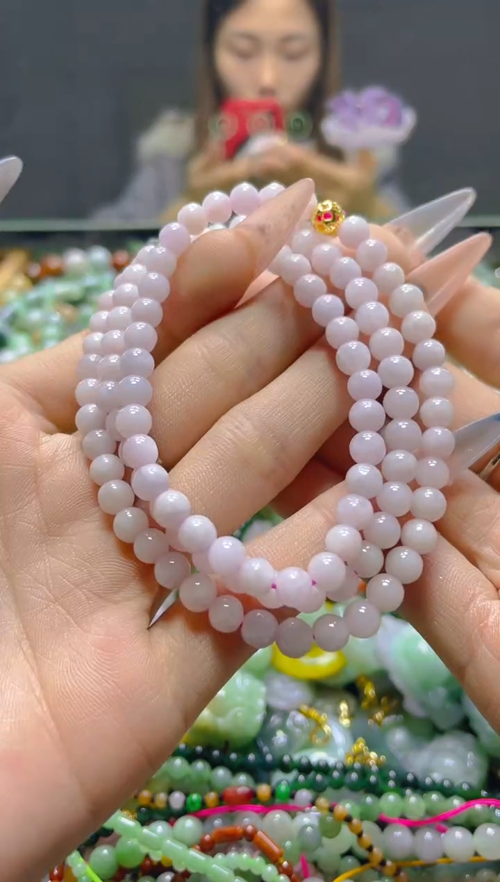 颈饰未镶嵌翡翠5MM