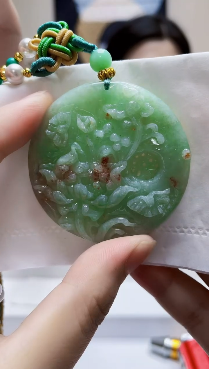 未镶嵌定制翡翠吊坠112