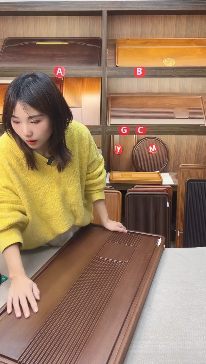 80*40*4花梨木纳福【胡桃色】108号