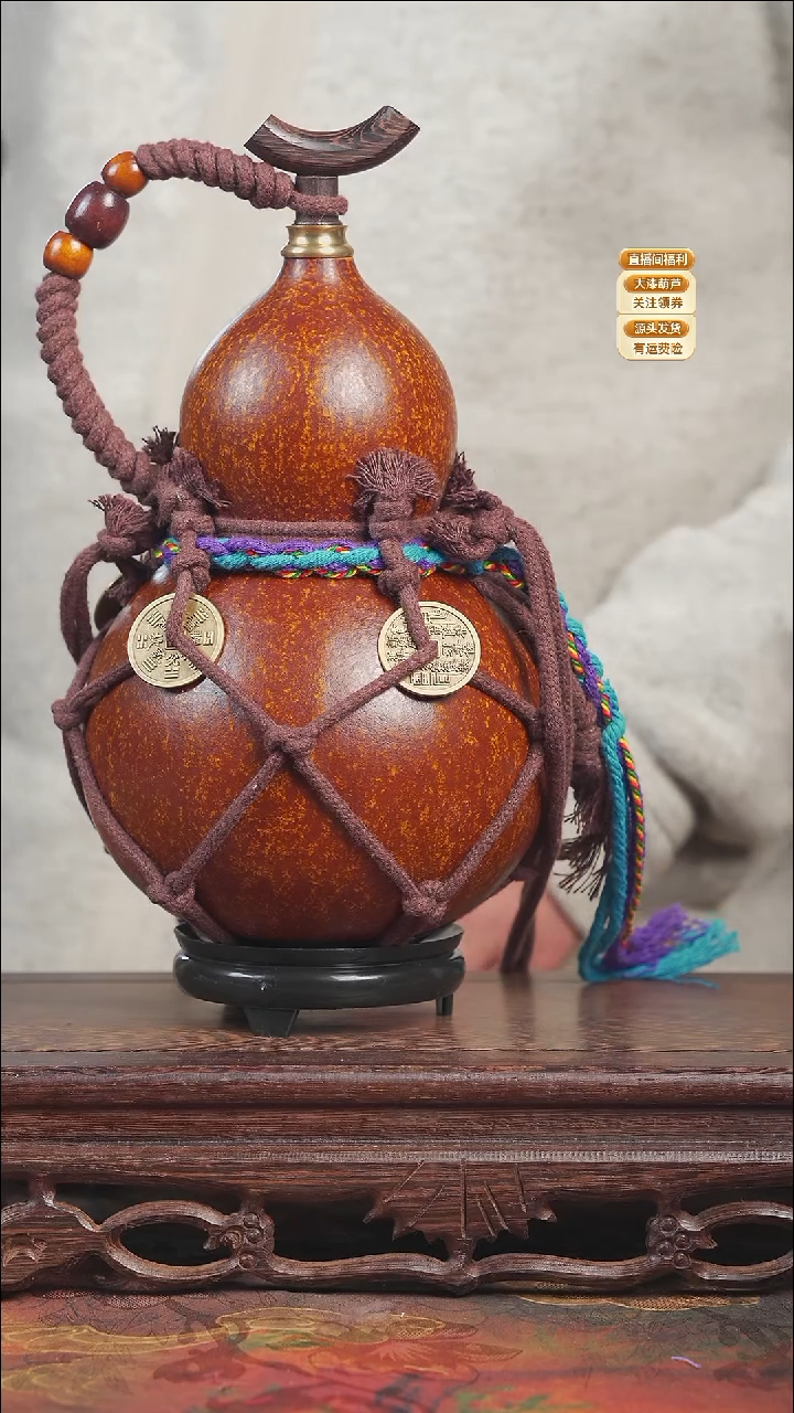 WE042网兜款葫芦不包手串