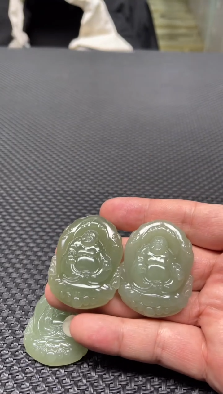 【闪购商品】和田玉挂件未镶嵌多样性发1件