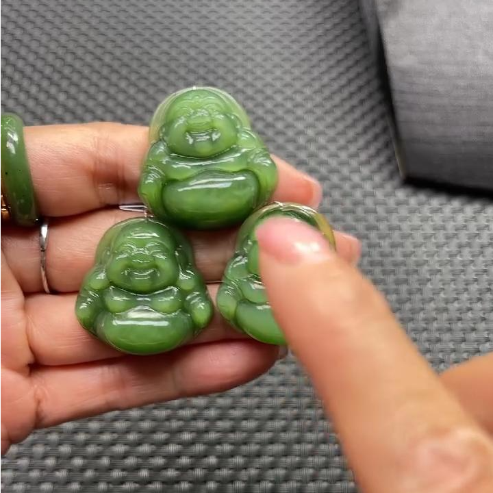 【老郑家】和田玉佛公挂件 多样性发一件 