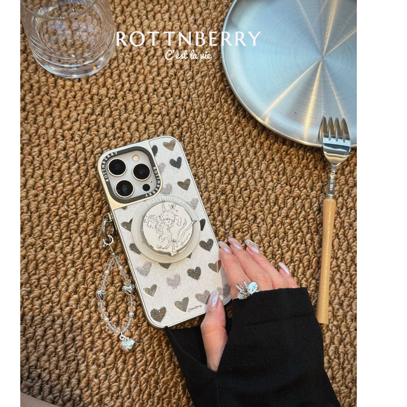 新色上市 RottnBerry · 心跳丹宁手机壳iphone17promax/16/15/1