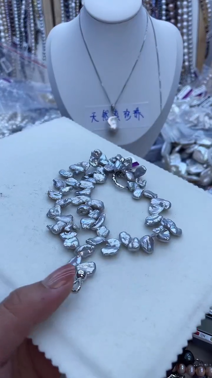 【闪购商品】淡水珍珠项链未镶嵌854