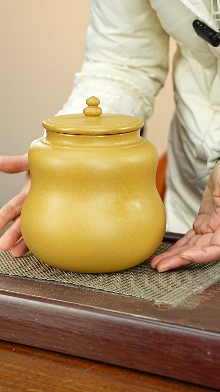 宜兴原矿紫砂茶叶罐