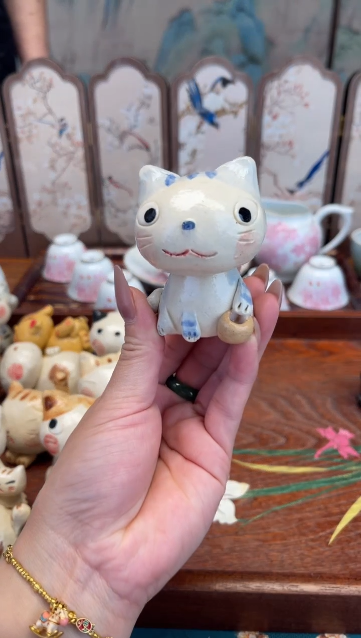 瓷片六六工艺品高端进口瓷器