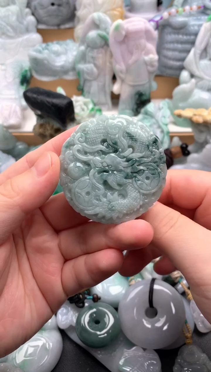 吊坠(不含链)未镶嵌翡翠1