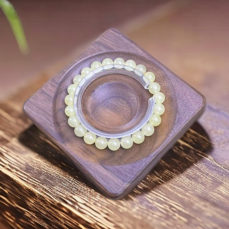 【思涵珠宝】新疆若羌产地 016 新疆蜂蜜水 8mm