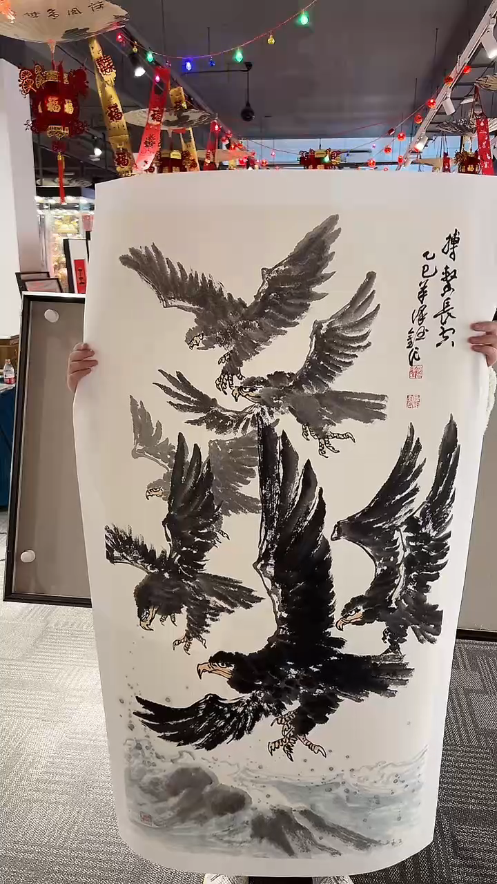 【闪购商品】绘画56花鸟 李泽钰   8平尺