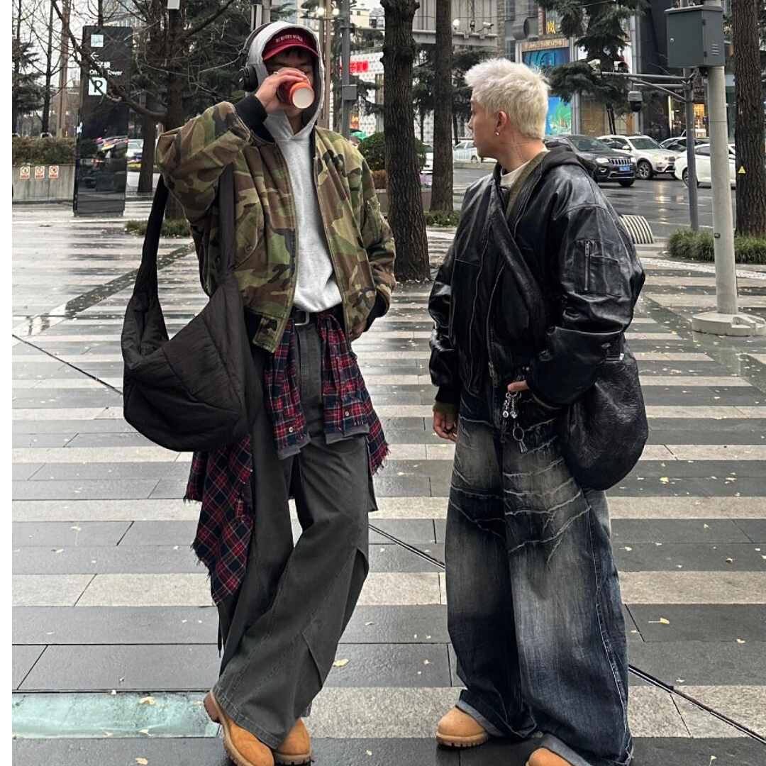 【牛魔王】WT野东西机能泡泡面料轻便格纹派克外套