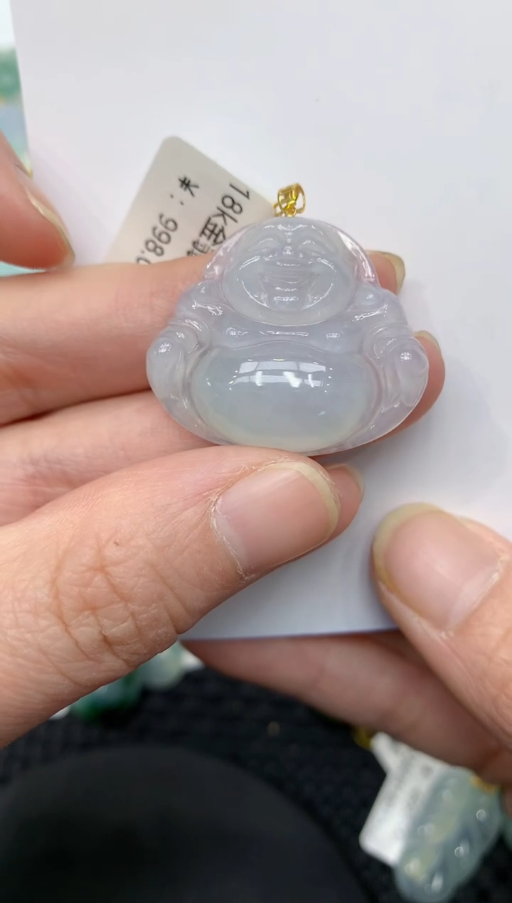【闪购商品】翡翠颈饰18K金镶嵌11111111