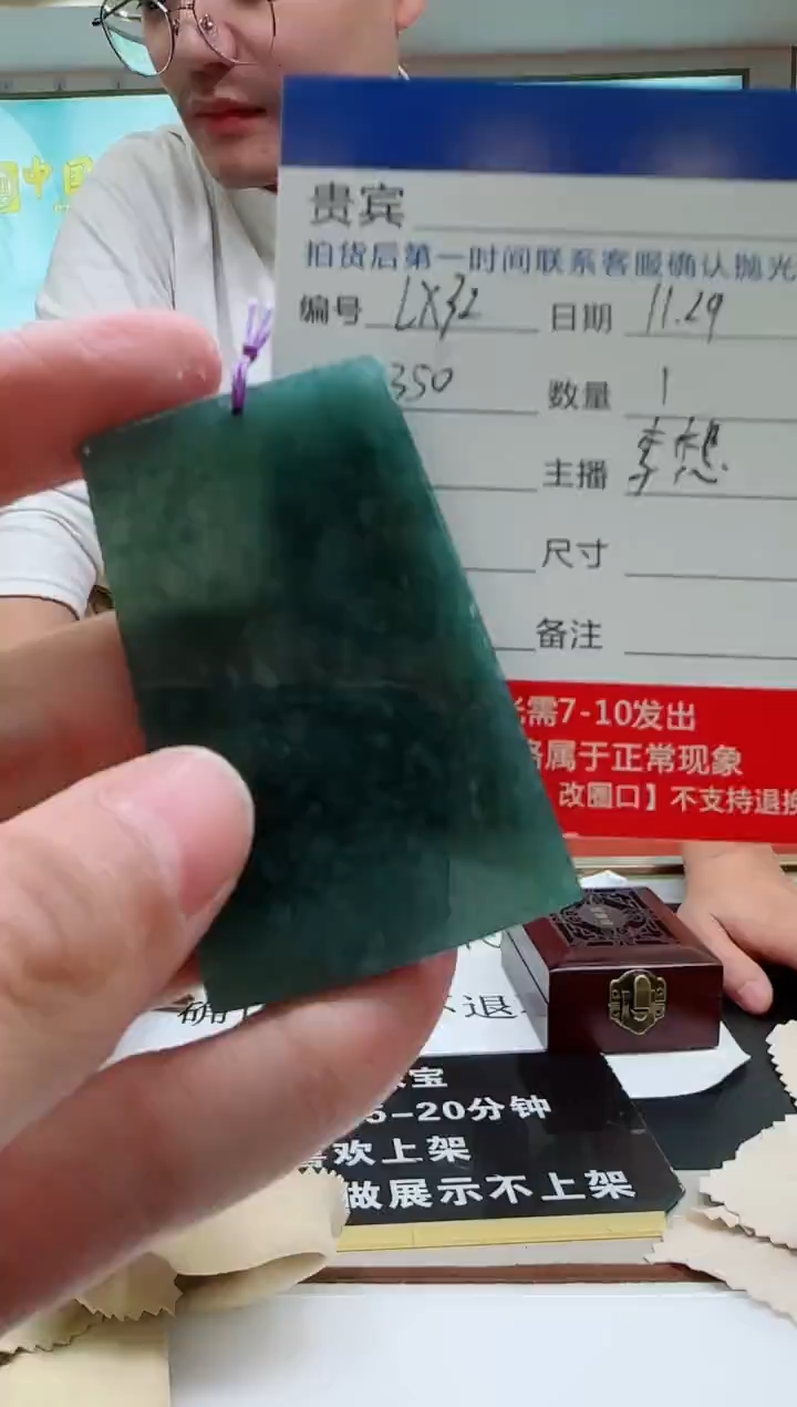 未镶嵌定制翡翠LX32翡翠吊坠-多样性发其一
