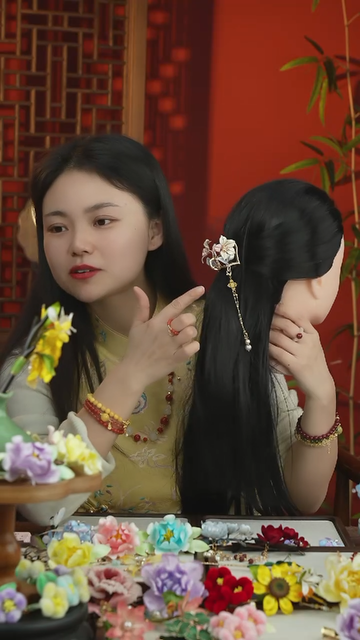 刺绣闪购纯手工非遗国风饰品