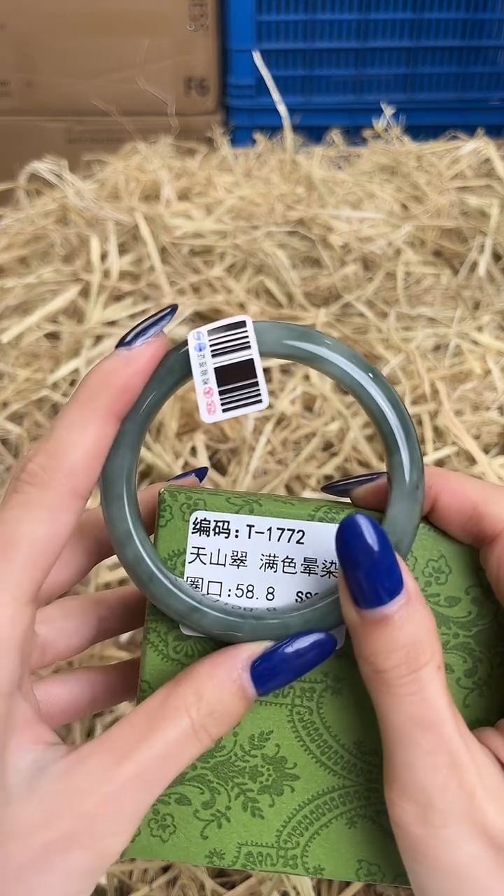 未镶嵌手镯石英质玉T-1772