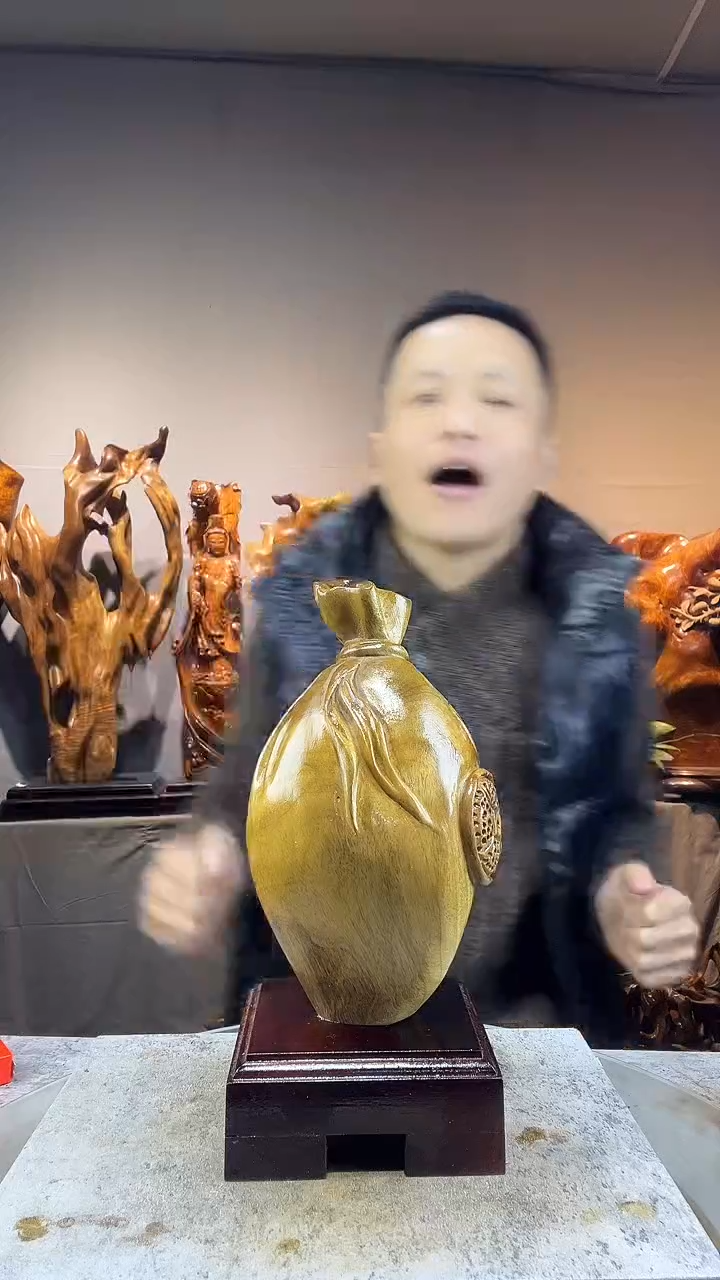 金丝楠大*小叶桢楠随行摆件14