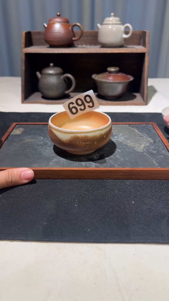 小**姐景德镇柴烧裸烧全手工A699