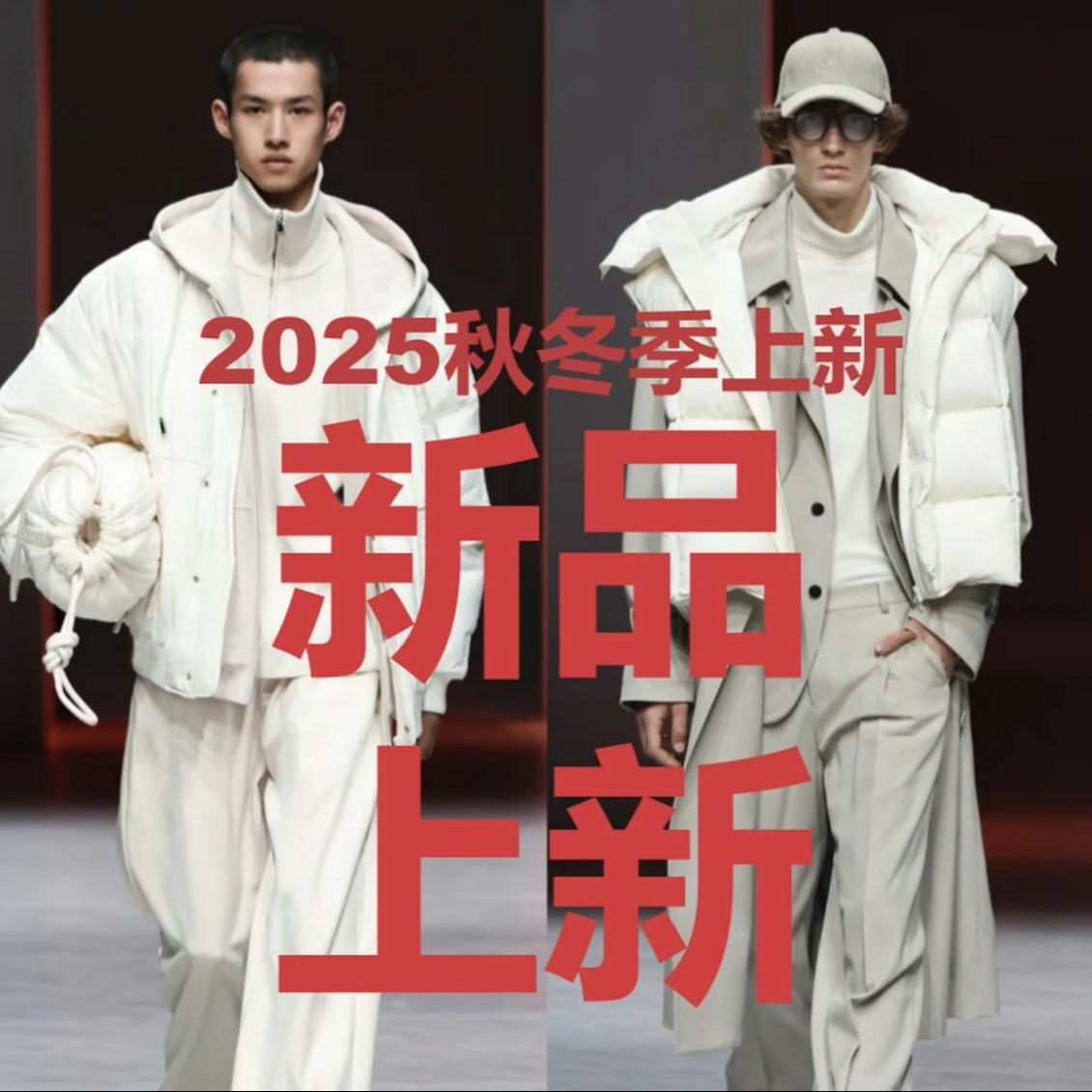 【楚】2025秋冬新款潮流时尚百搭羽绒外套988