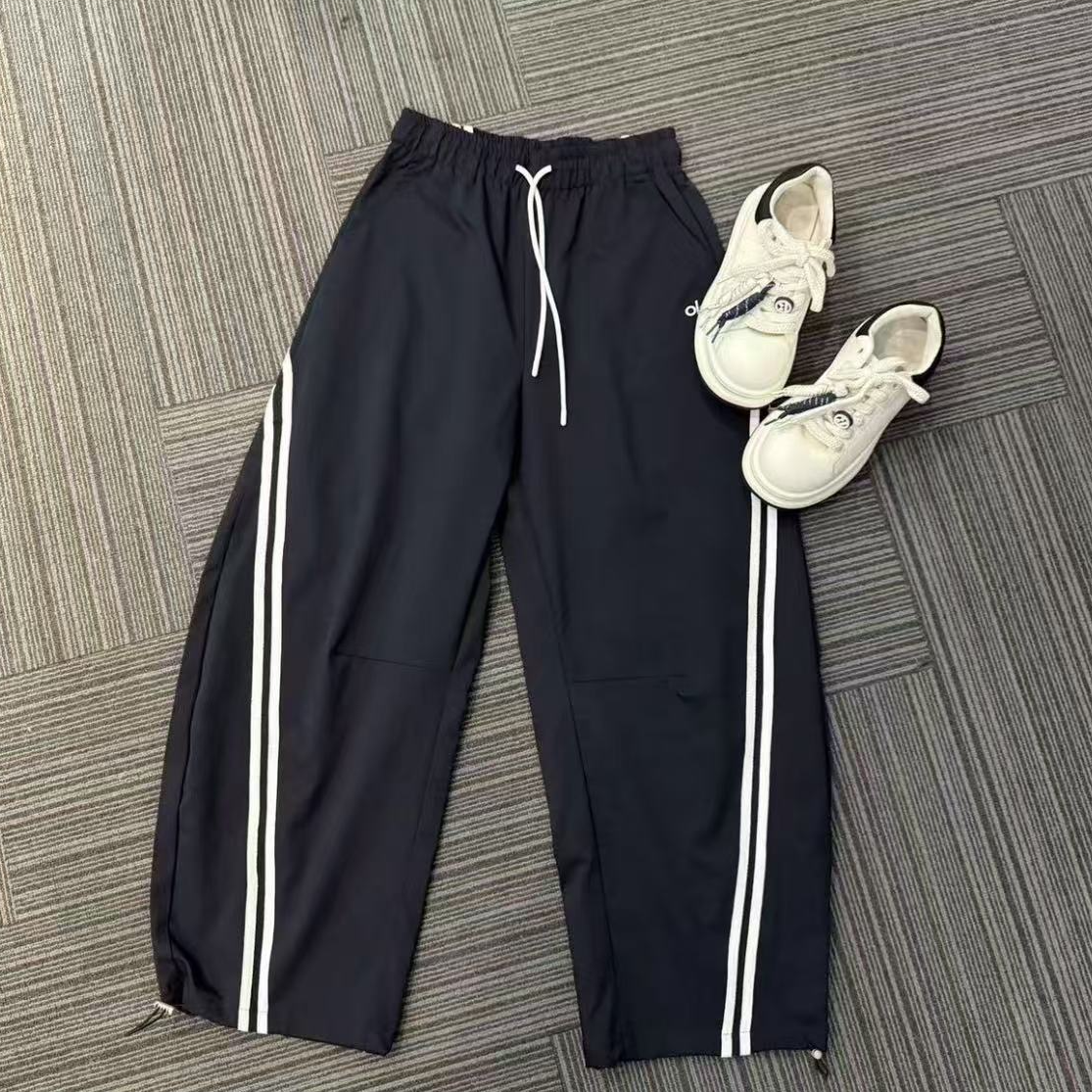 【檐下风铃】2025早秋新款时尚设计师百搭休闲裤女