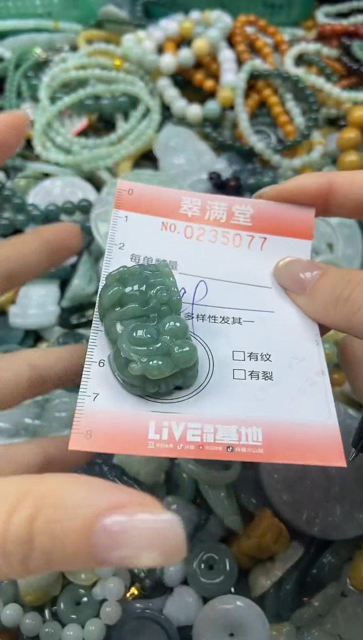 颈饰未镶嵌翡翠闪购0235077