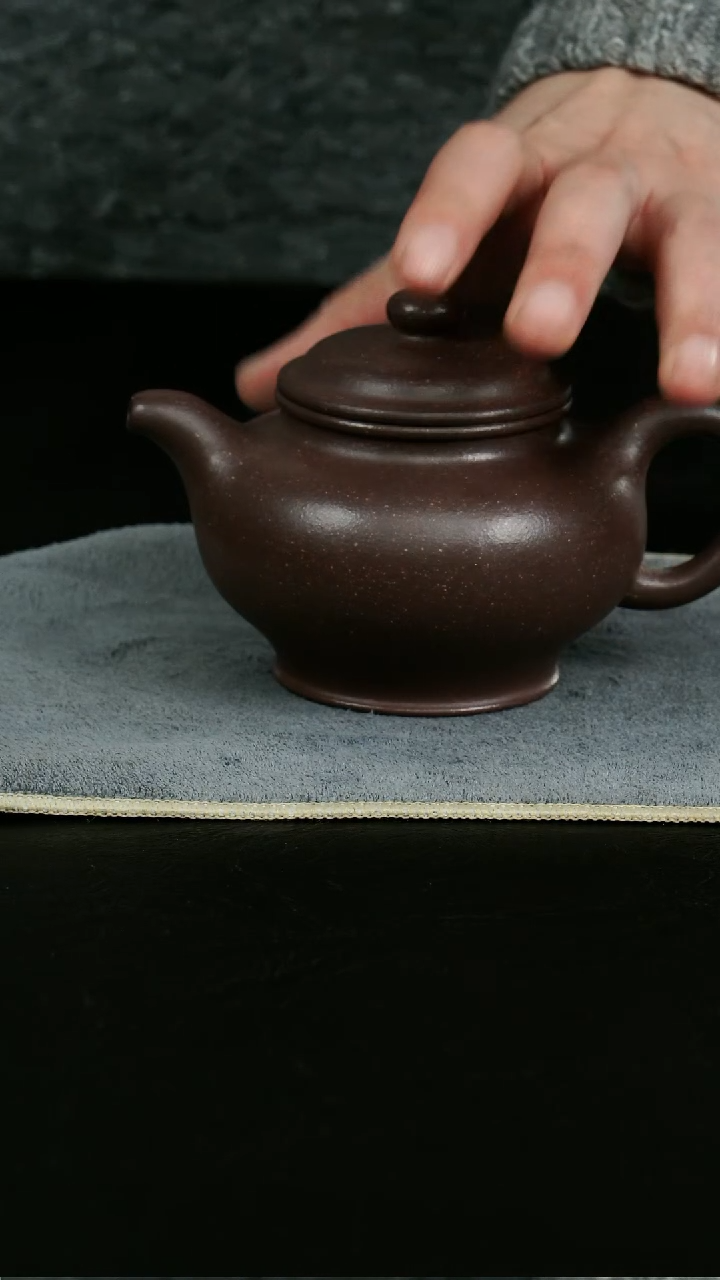 【闪购商品】紫砂茶壶千禧紫泥掇只